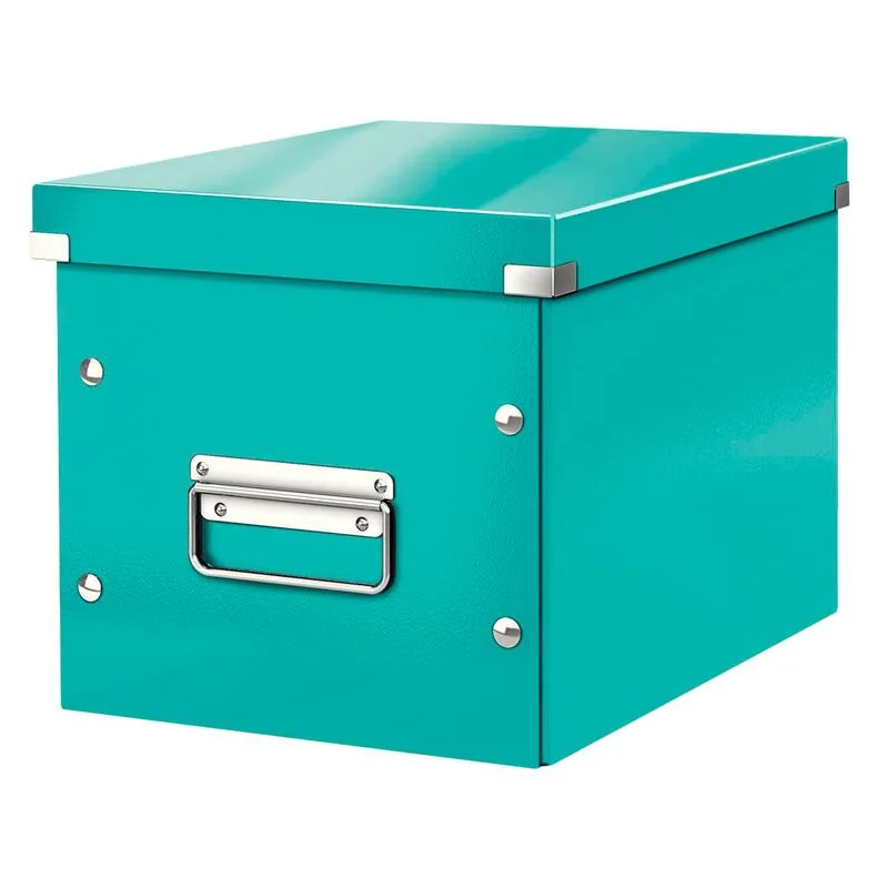 Aufbewahrungsbox 10,0 l - 26,0 x 26,0 x 24,0 cm eisblau de Leitz – photo produit