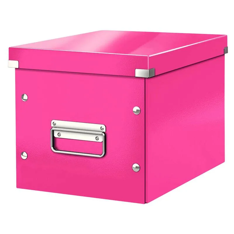 Aufbewahrungsbox 10,0 l - 26,0 x 26,0 x 24,0 cm pink de Leitz – photo produit