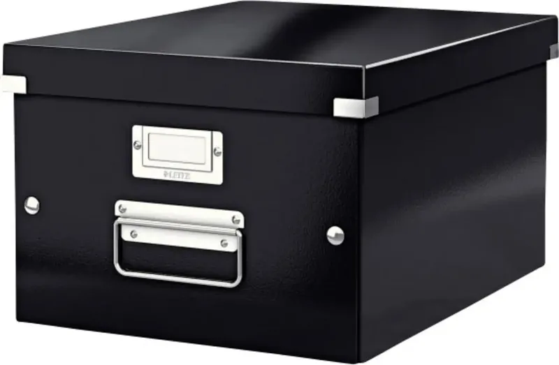 Aufbewahrungsbox 6044 Click & Store Schwarz (B x H x T) 28.1 x 20 x 37 cm 1 St. von Leitz – Produktfoto