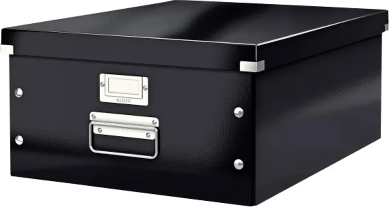 Aufbewahrungsbox 6045 Click & Store Schwarz (B x H x T) 36.9 x 20 x 48.2 cm 1 St. de Leitz – photo produit