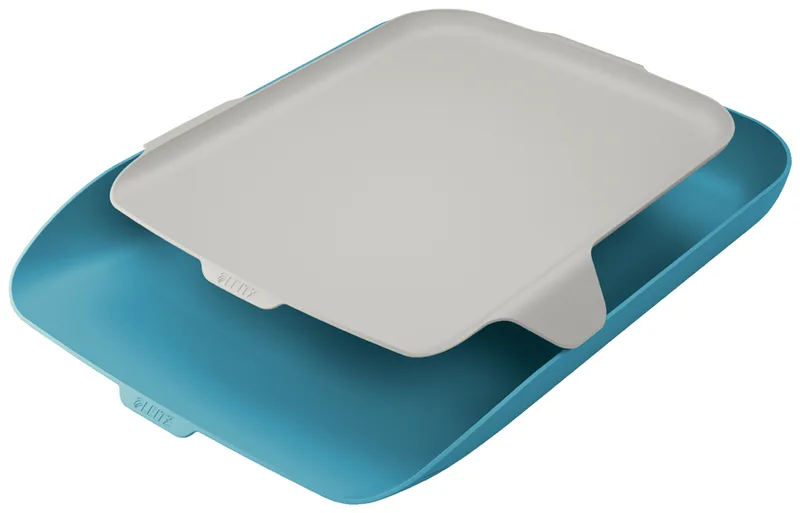Briefablage Cosy inkl. Organizer, DIN A4, blau by Leitz – product photo