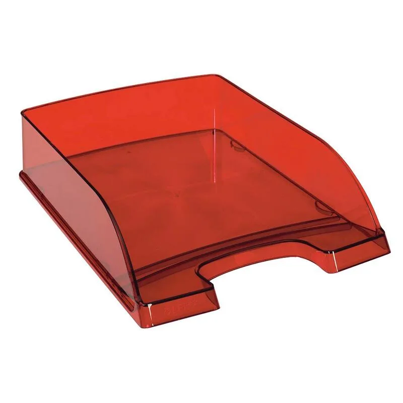 Briefablage DIN A4 rot-transparent de Leitz – photo produit