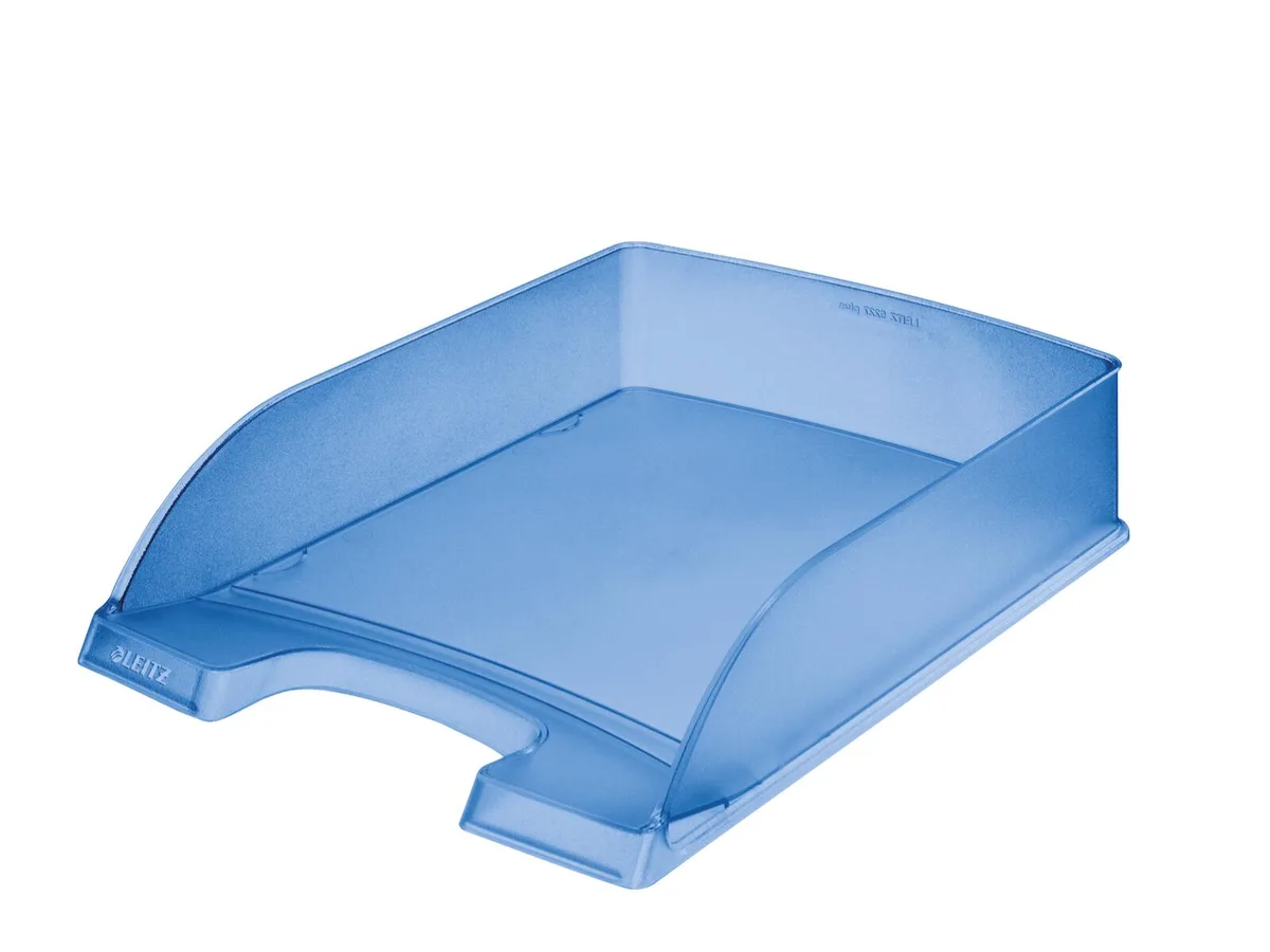 Briefablage Plus DIN A4 blau-transparent från Leitz – produktbild