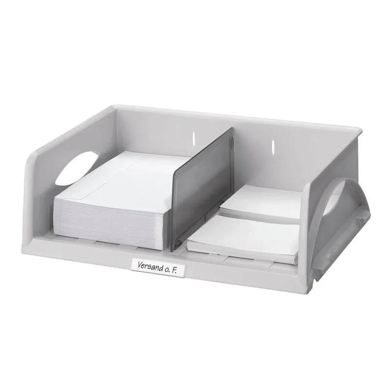 Briefablage Sorty A4 quer DIN A4 grau von Leitz – Produktfoto