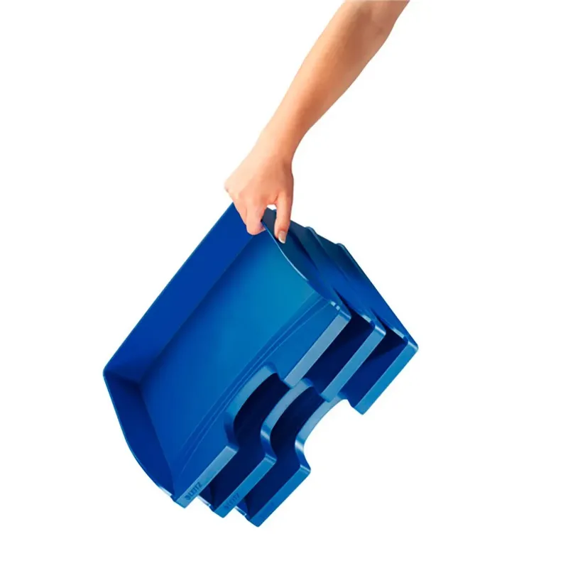 Brievenbak Leitz Plus A4 maxi dwars blauw by Leitz – product photo 5 of 5