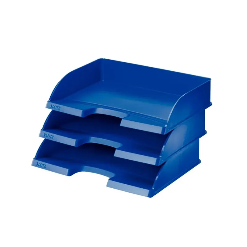 Brievenbak Leitz Plus A4 maxi dwars blauw by Leitz – product photo 4 of 5