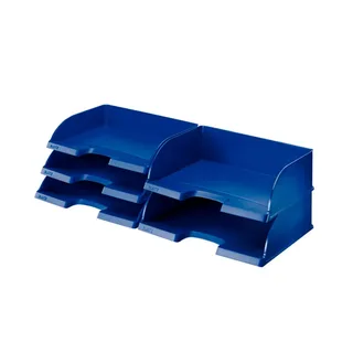 Brievenbak Leitz Plus A4 maxi dwars blauw by Leitz – product photo 3 of 5