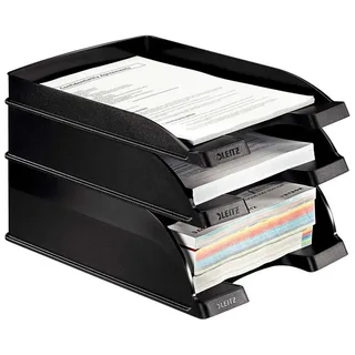 Brievenbak Leitz Plus Jumbo A4 zwart by Leitz – product photo 3 of 4