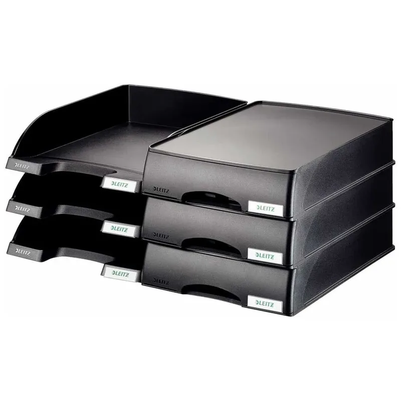 Brievenbak Leitz Plus Jumbo A4 zwart by Leitz – product photo 4 of 4