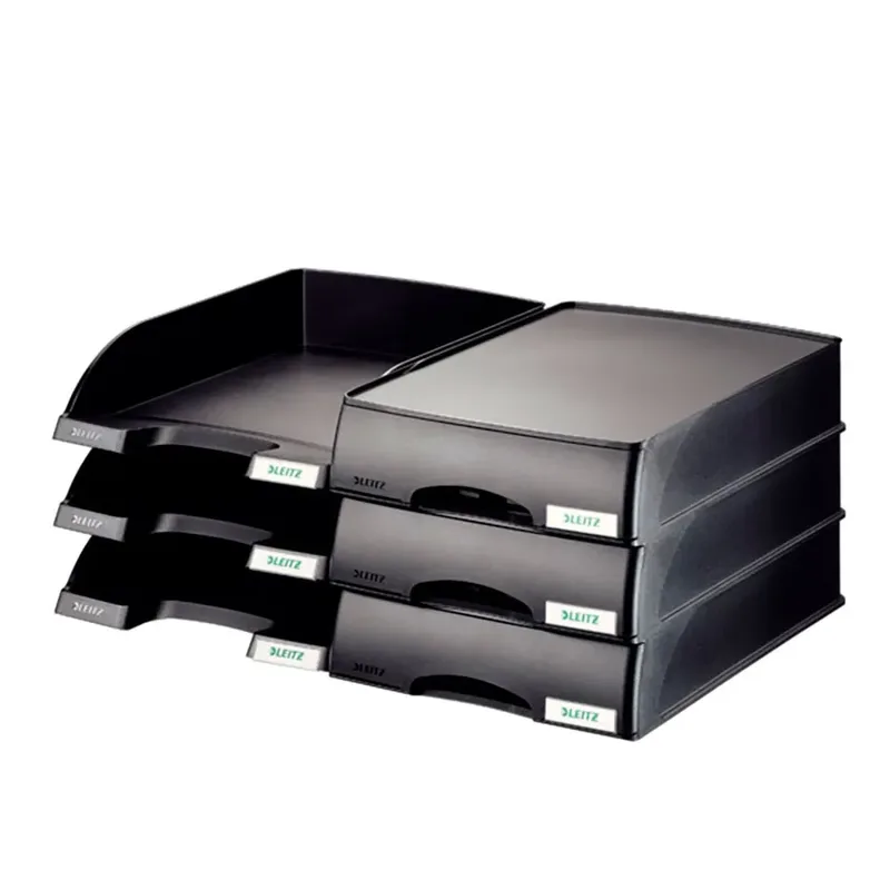 Brievenbak Leitz Plus met lade A4 maxi blauw by Leitz – product photo 4 of 6