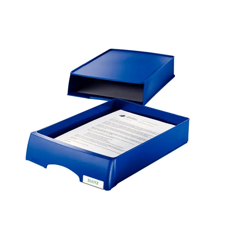 Brievenbak Leitz Plus met lade A4 maxi blauw by Leitz – product photo 5 of 6