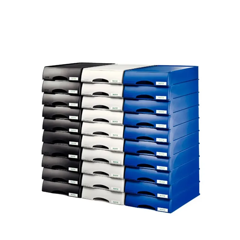 Brievenbak Leitz Plus met lade A4 maxi zwart by Leitz – product photo 2 of 6