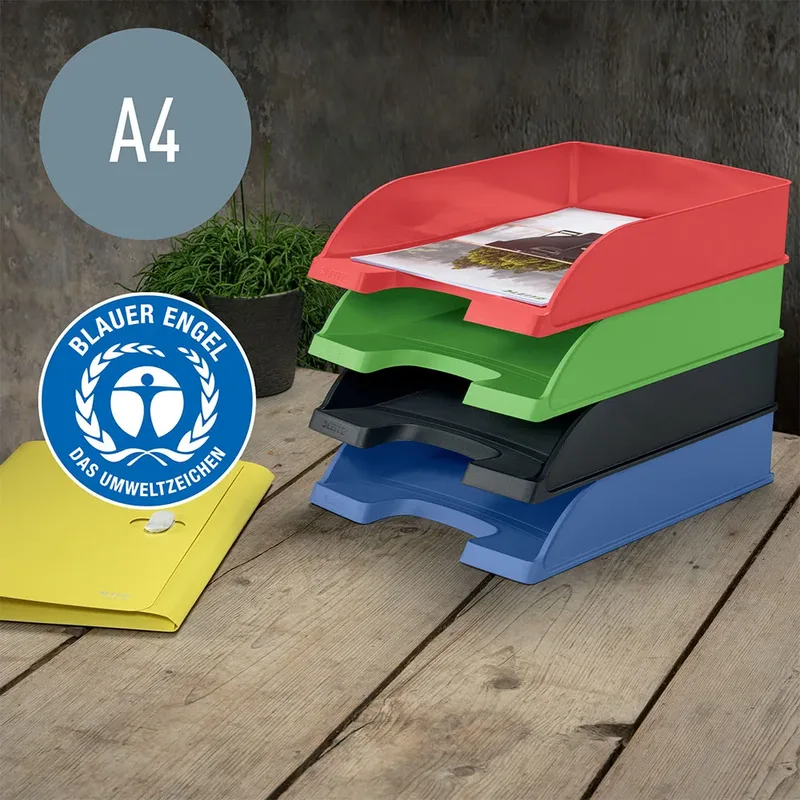 Brievenbak Leitz Recycle A4 blauw by Leitz – product photo 2 of 6