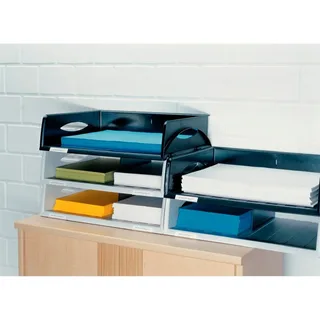Brievenbak Leitz Sorty Jumbo A3 dwars zwart by Leitz – product photo 2 of 2