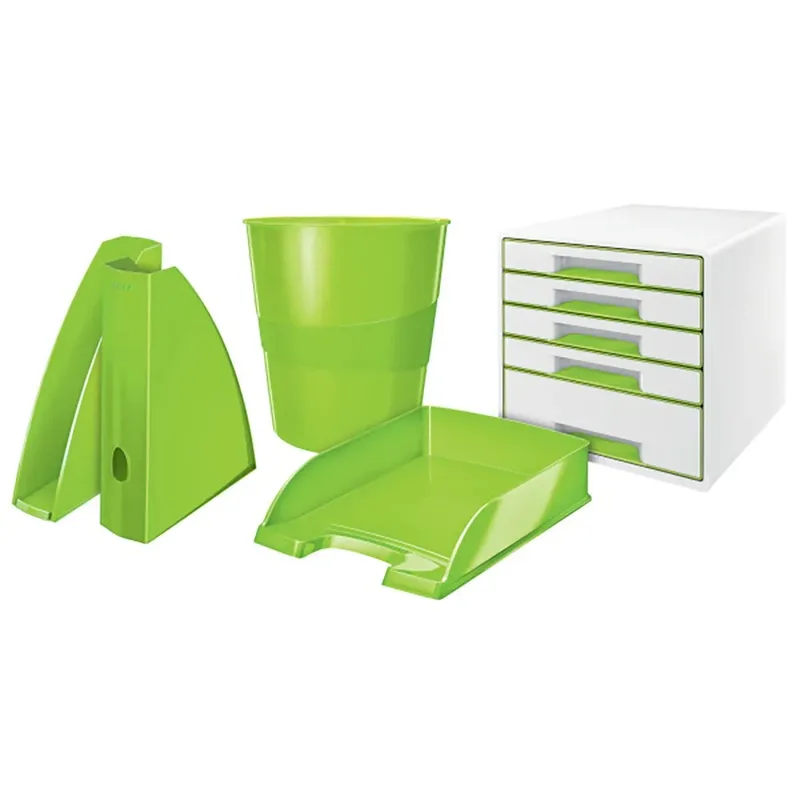 Brievenbak Leitz Wow A4 groen van Leitz – productfoto 6 van 6
