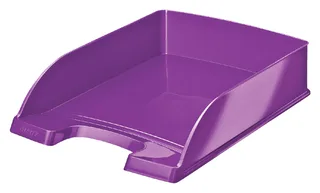 Brievenbak Leitz Wow A4 paars van Leitz – productfoto 1 van 2