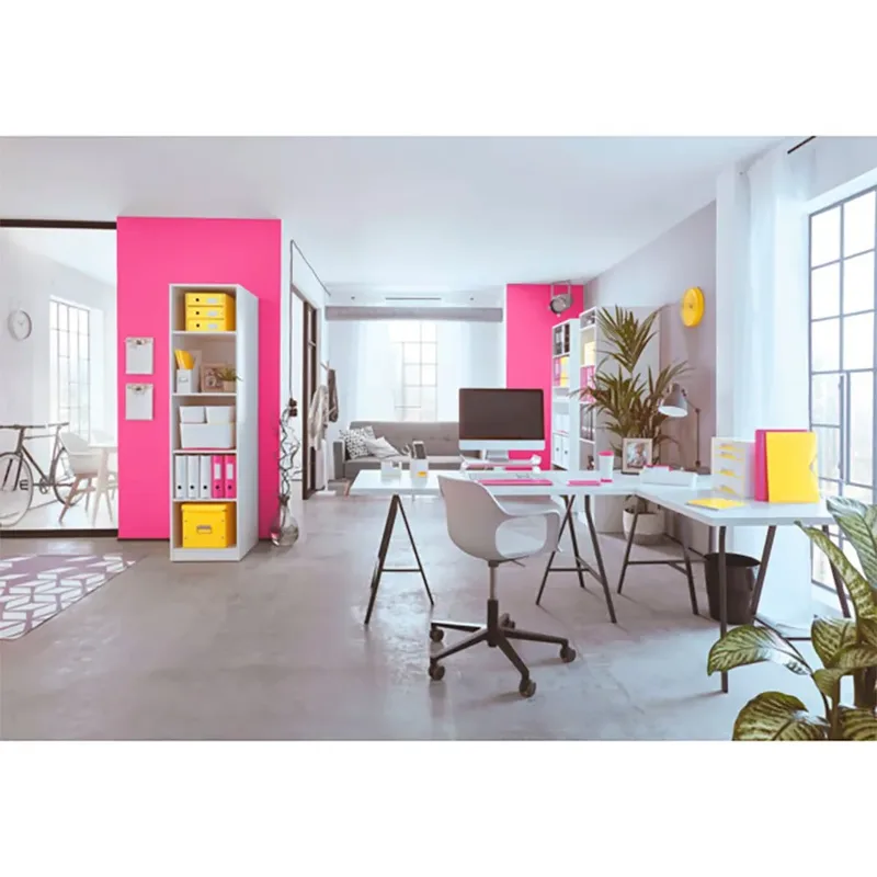 Brievenbak Leitz Wow A4 roze de Leitz – photo produit 2 sur 2
