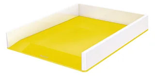 Brievenbak Leitz WOW A4 wit/geel by Leitz – product photo 1 of 4