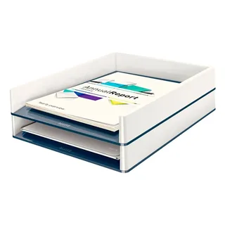 Brievenbak Leitz Wow A4 wit/grijs de Leitz – photo produit 2 sur 2