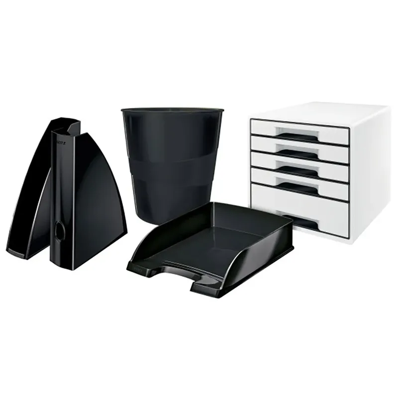 Brievenbak Leitz Wow A4 zwart by Leitz – product photo 6 of 6