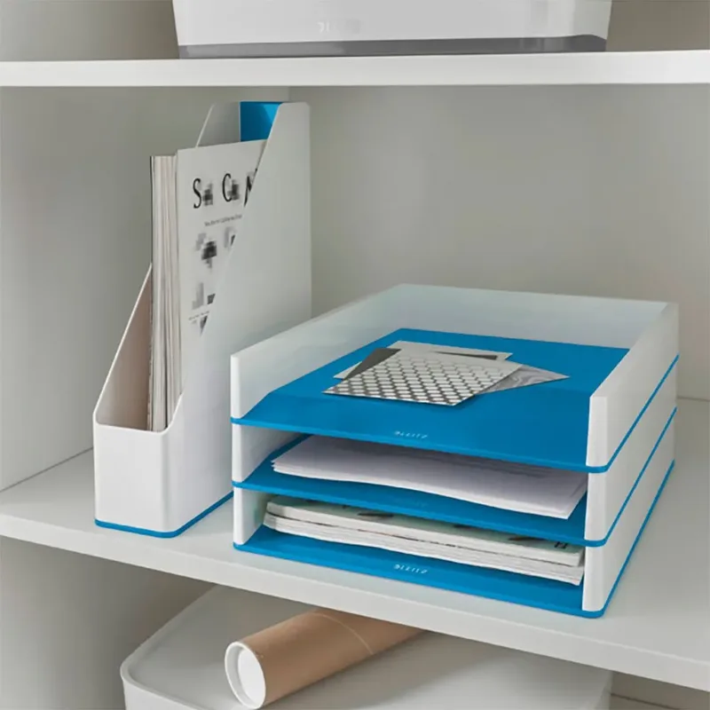 Brievenbak Leitz WOW wit/blauw by Leitz – product photo 3 of 4