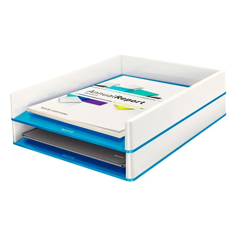 Brievenbak Leitz WOW wit/blauw by Leitz – product photo 2 of 4