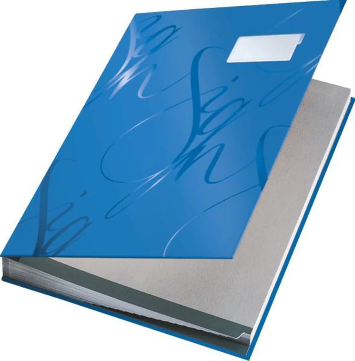 Design Vloeiboek - Karton - 18 scheidingsbladen de Leitz en Bleu – photo produit