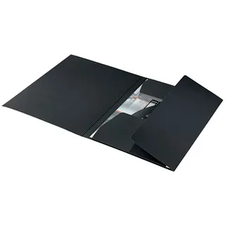 Dossiermap Leitz Recycle A4 3-kleps karton zwart by Leitz – product photo 3 of 6