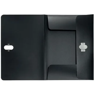 Dossiermap Leitz Recycle A4 3-kleps PP zwart by Leitz – product photo 5 of 6