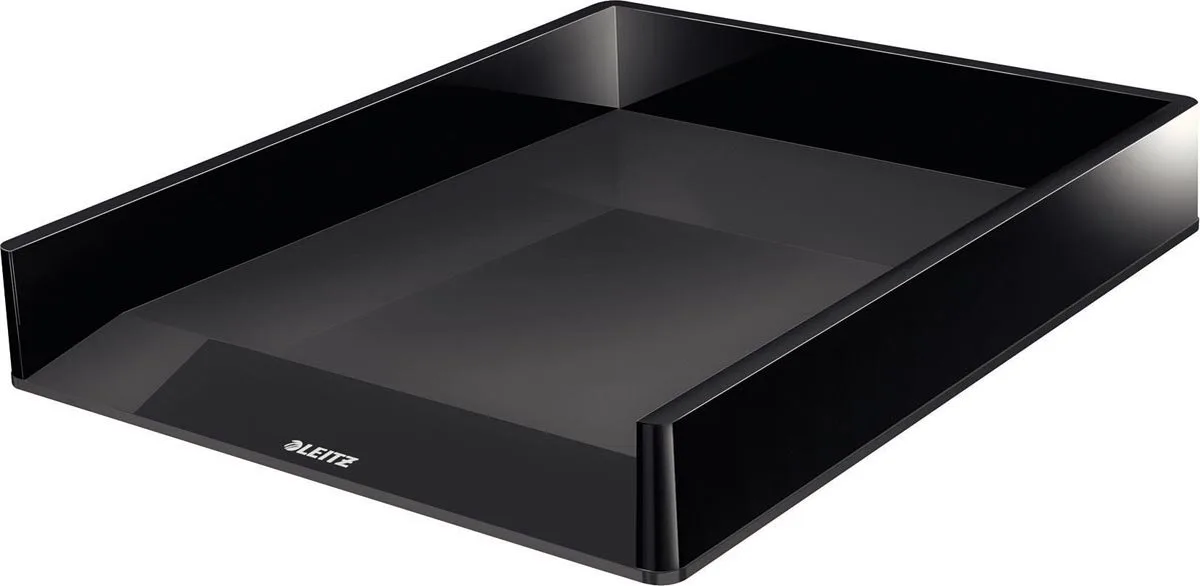 Dual Black brievenbakje 4 stuks van Leitz in Zwart – productfoto