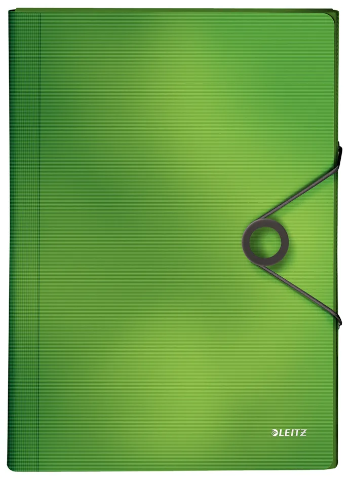 Fächermappe Solid, A4, PP, 6 Fächer, hellgrün van Leitz – productfoto