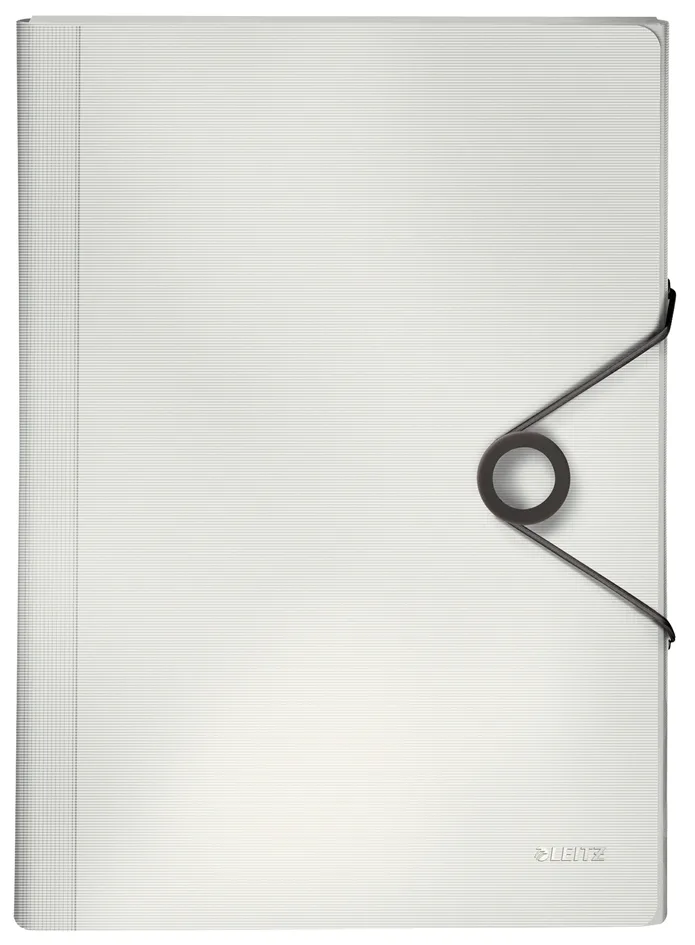 Fächermappe Solid, A4, PP, 6 Fächer, weiß de Leitz – photo produit