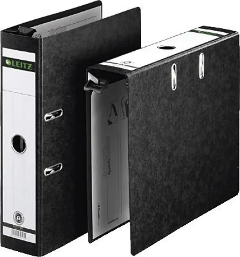 Hängeordner 1821-00-00 DIN A4 Rückenbreite:80 mm Schwarz 1 St. by Leitz – product photo