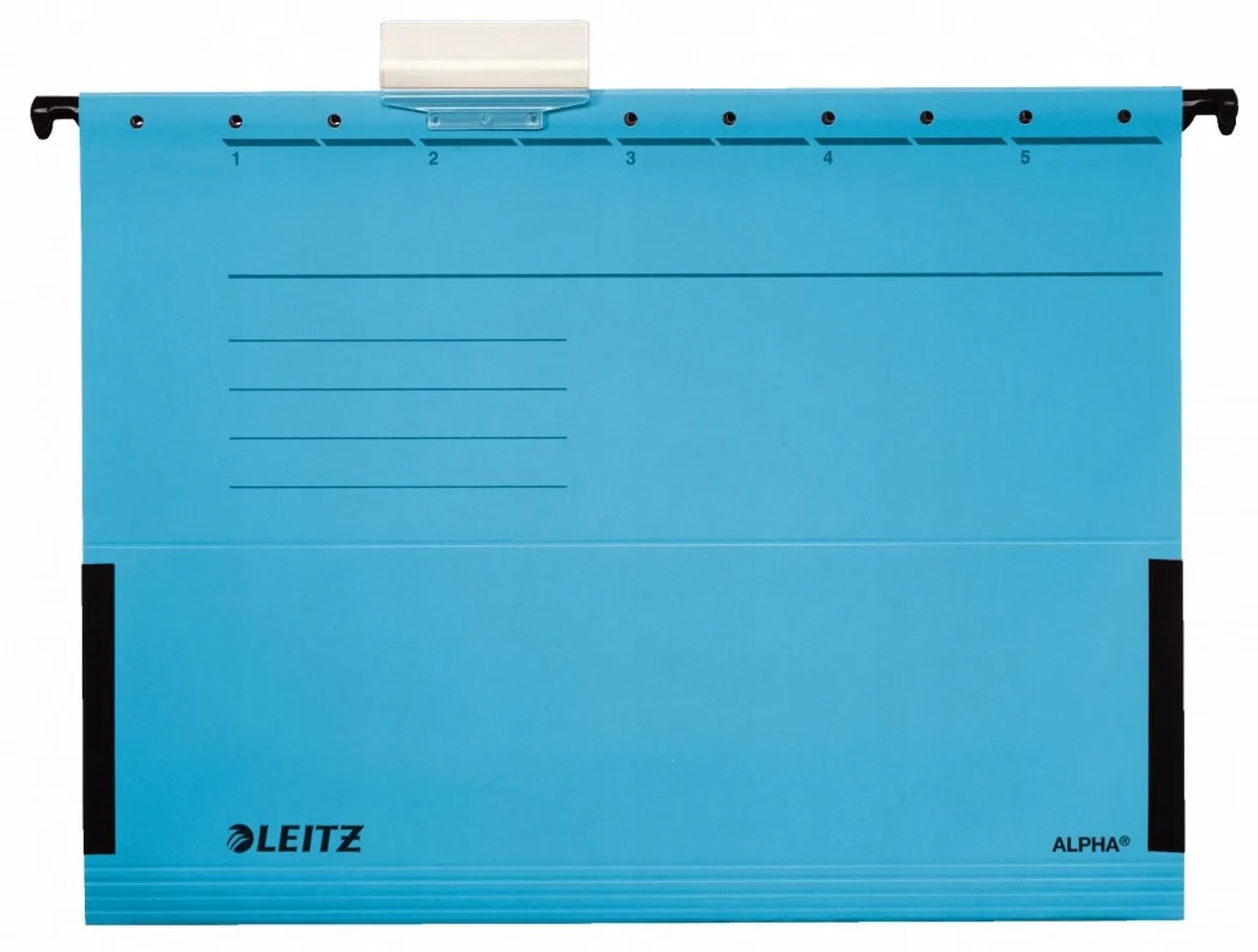 Hangmap A4 Uitbreidbaar Karton Blauw by Leitz in Black – product photo
