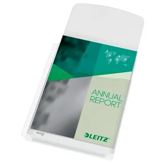 Harmonica showtas Leitz Premium met klep 0.17mm PVC A4 5 stuks de Leitz – photo produit 5 sur 6