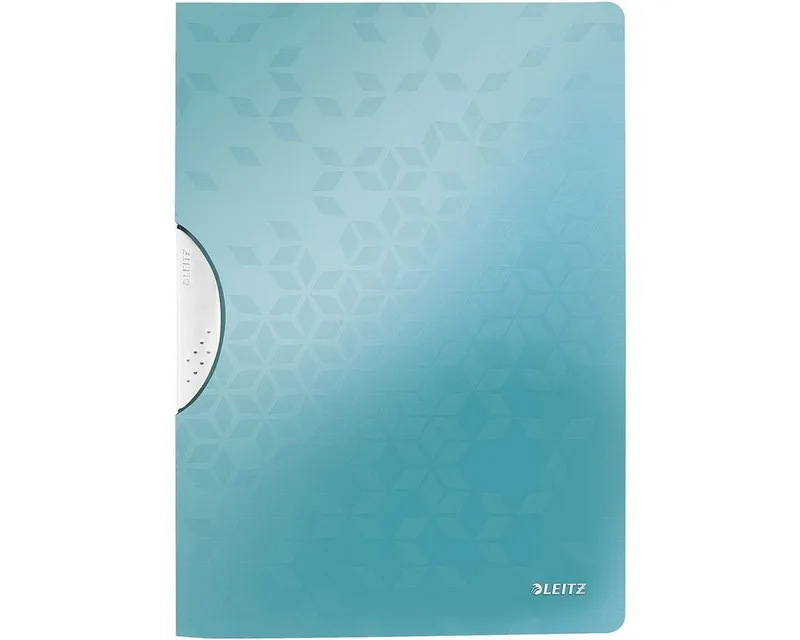 Hefter WOW ColorClip 4185, mit Klemmfunktion, Format DIN A4, bis 30 Blatt by Leitz in Blue – product photo