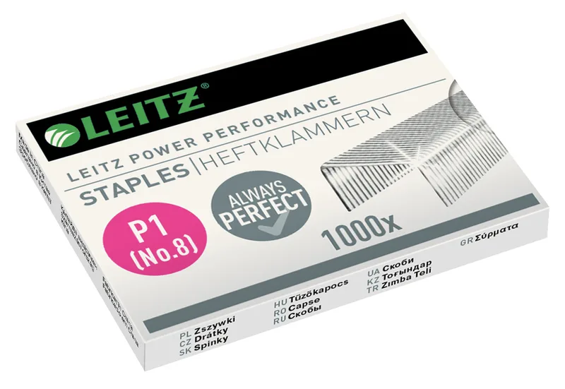 Heftklammern Nr. 8, verzinkt by Leitz – product photo