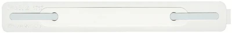 Heftstreifen, 20 x 150 mm, PVC, selbstklebend, weiß by Leitz – product photo