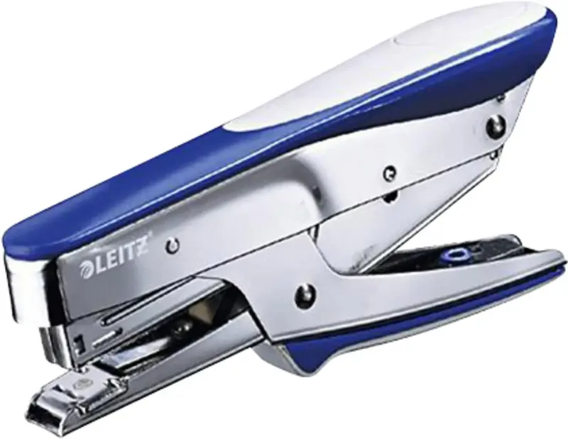 Heftzange 5545-00-33 Heftleistung:15 Bl. (80 g/m²) Blau (metallic) 1 St. de Leitz – photo produit