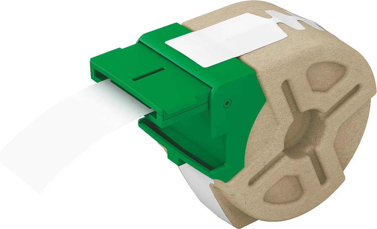 Icon cartridge - Stevig papier continulabel (157g/m2) / Breedte tot 32 mm de Leitz en Blanc – photo produit