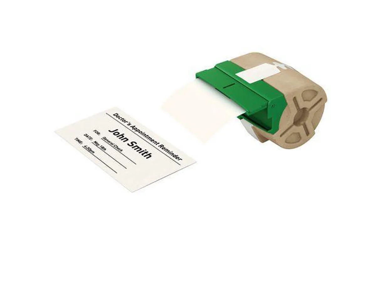 Icon cartridge - Stevig papier continulabel (157g/m2) / Breedte tot 91 mm de Leitz en Blanc – photo produit
