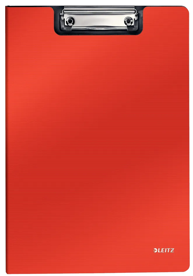 Klemmbrett-Mappe Solid, DIN A4, Polyfoam, hellrot by Leitz – product photo