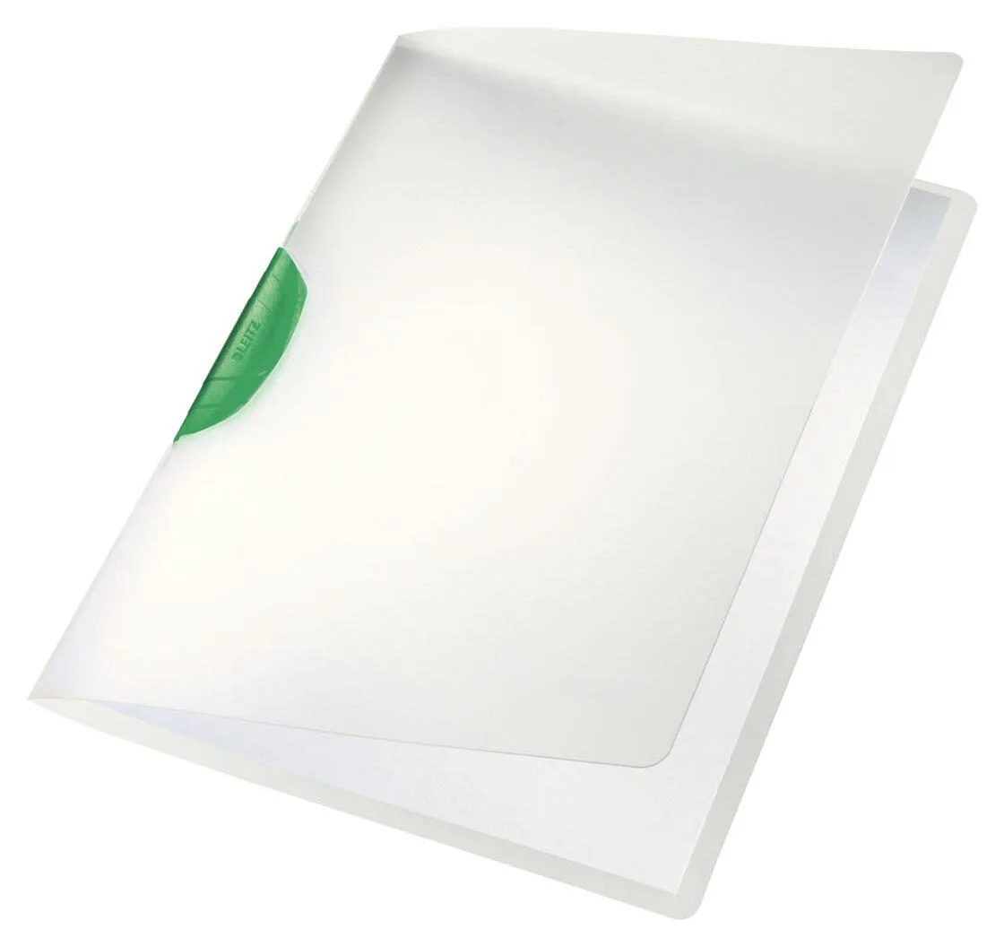Klemmhefter ColorClip DIN A4 transparent van Leitz – productfoto