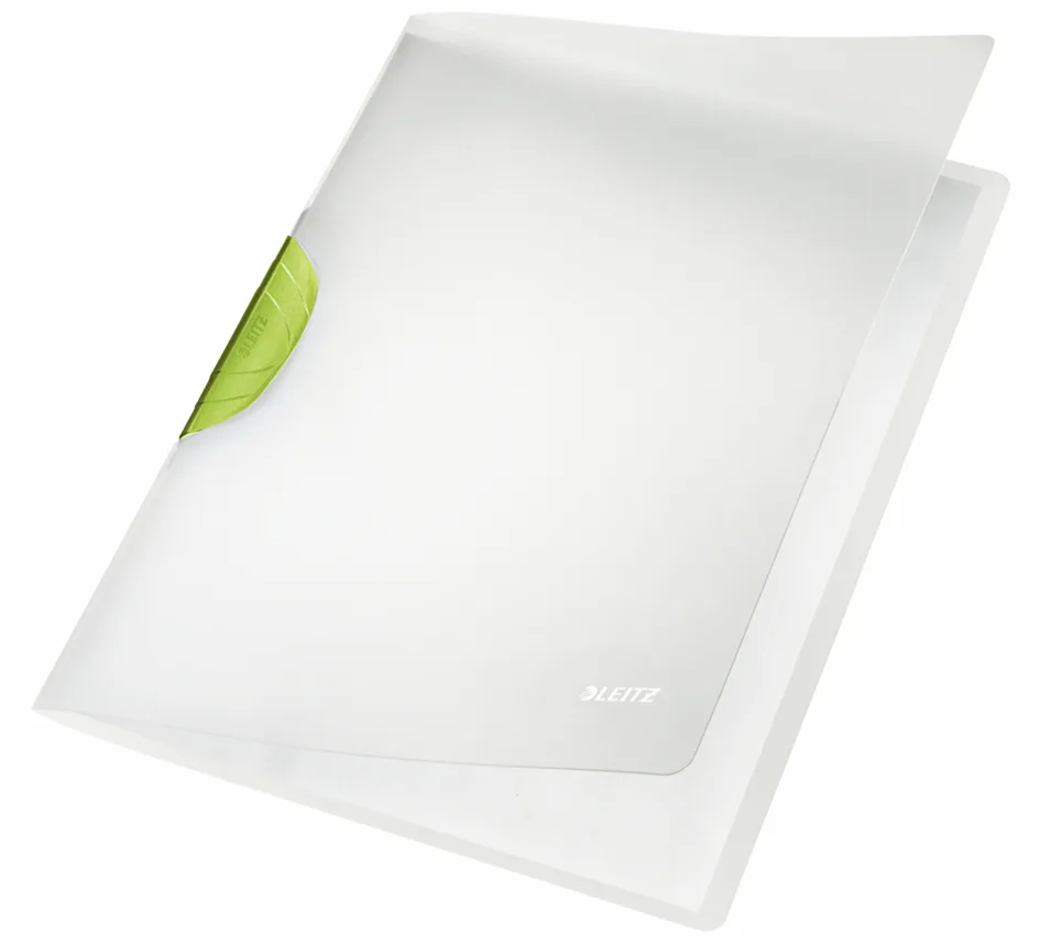 Klemmhefter ColorClip Magic, DIN A4, PP, dunkelgrün by Leitz – product photo