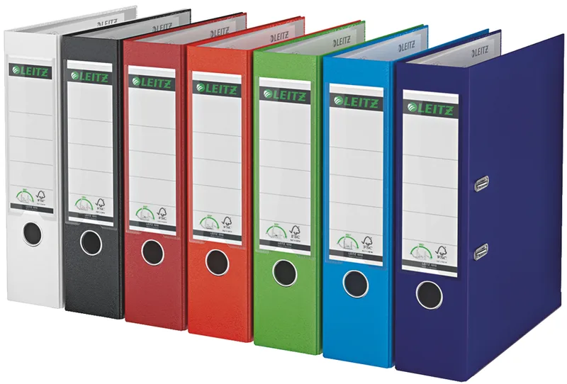 LEITZ 180 Grad Ordner, DIN A4, 52 mm, türkis von Leitz – Produktfoto