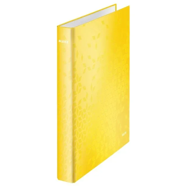 Leitz 42410016 ringband A4+ Geel | 10 stuks by Leitz – product photo
