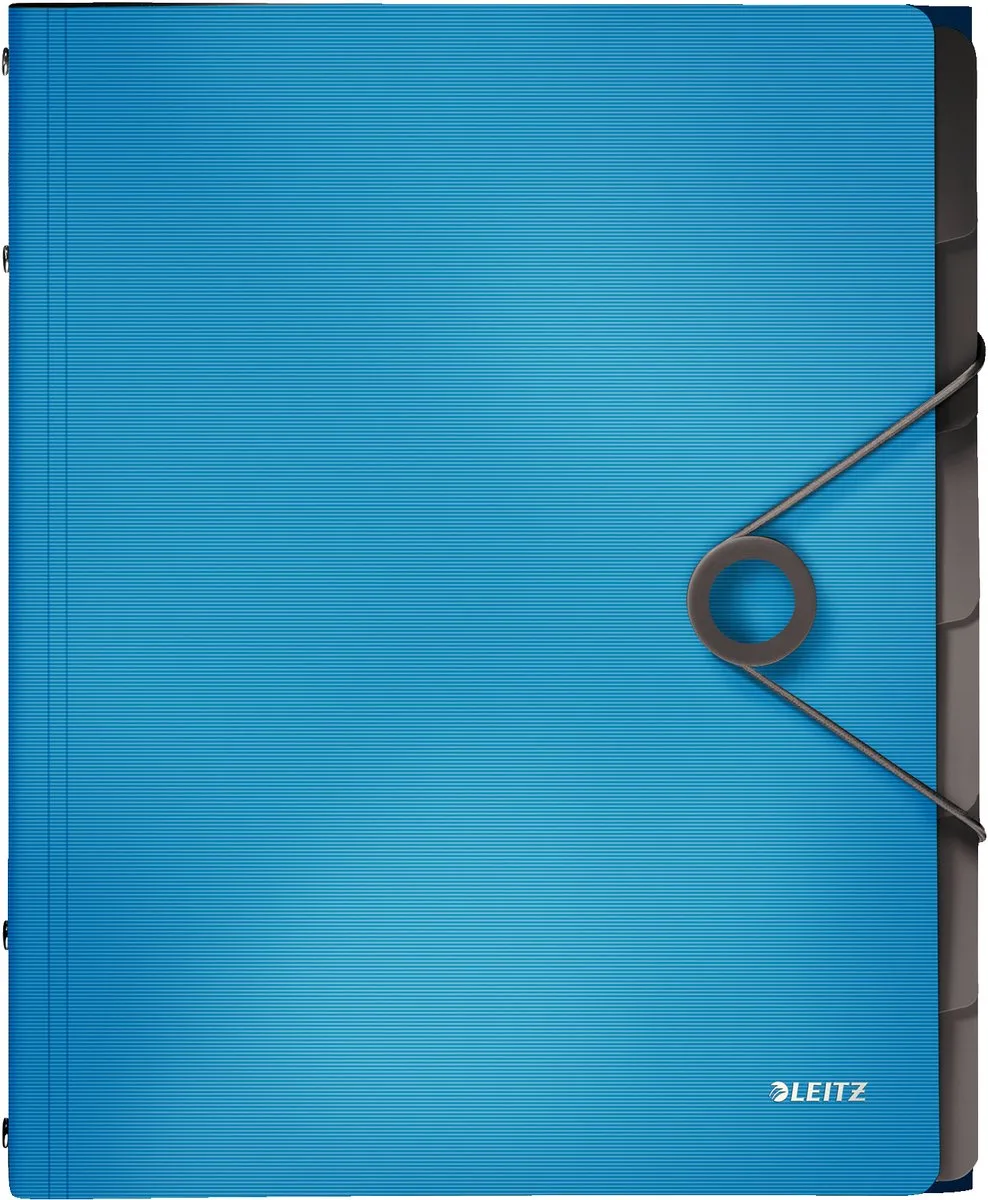 Leitz 4569-10-30 Ordner DIN A4 Polypropyleen (PP) Aantal vakken: 6 by Leitz in Light blue – product photo