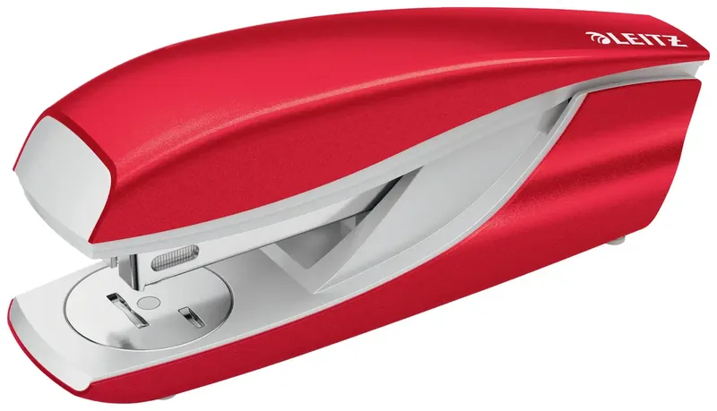 Leitz 55022026 Heftgerät Rot/Weiß Heftleistung: 30 Bl. (80 g/m²) de Leitz – photo produit