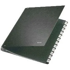 Leitz 58120095 sorteermap Zwart Doos A4 van Leitz – productfoto