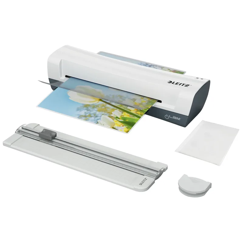 Leitz 74340001 lamineersysteem Warme lamineermachine 300 mm/min Grijs, Wit von Leitz – Produktfoto